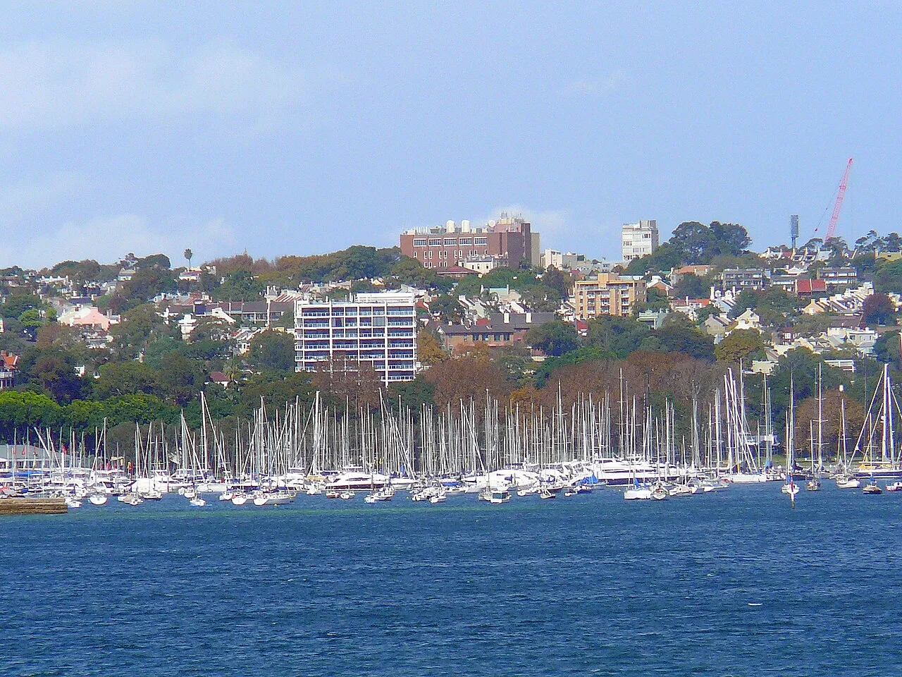 Rushcutters Bay and its marinas, Sydney Harbour (2009)