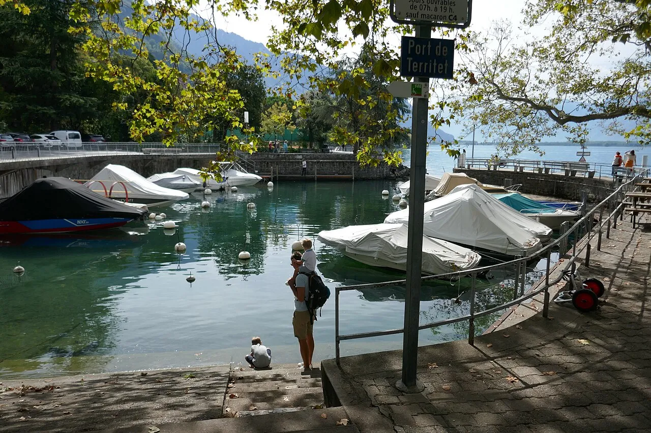 Territet harbour, Montreux