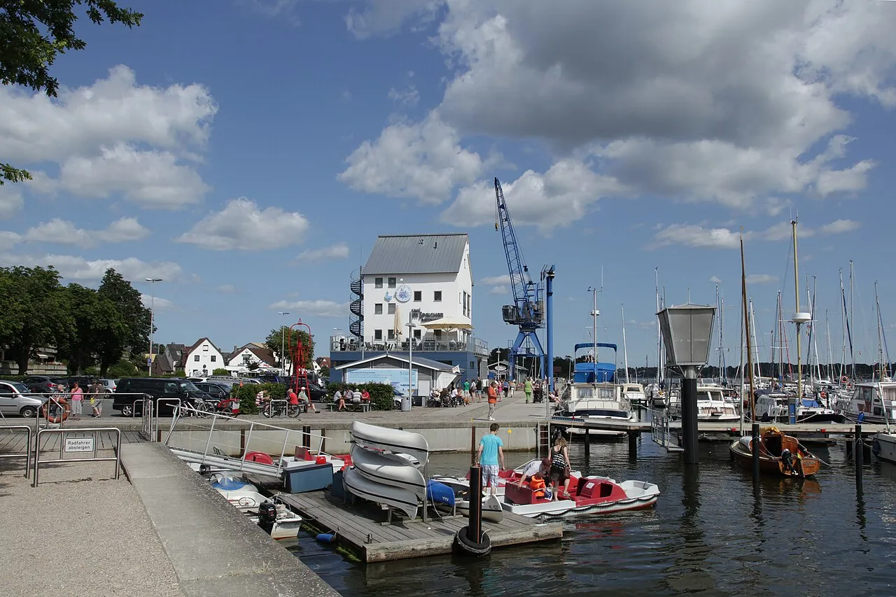 Am Hafen and the Schleswig town harbour