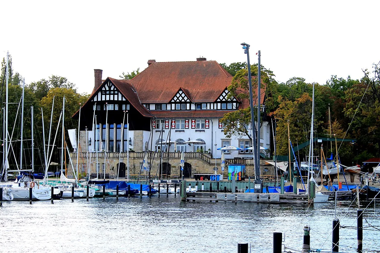 The VSaW clubhouse on the Großer Wannsee, 2019