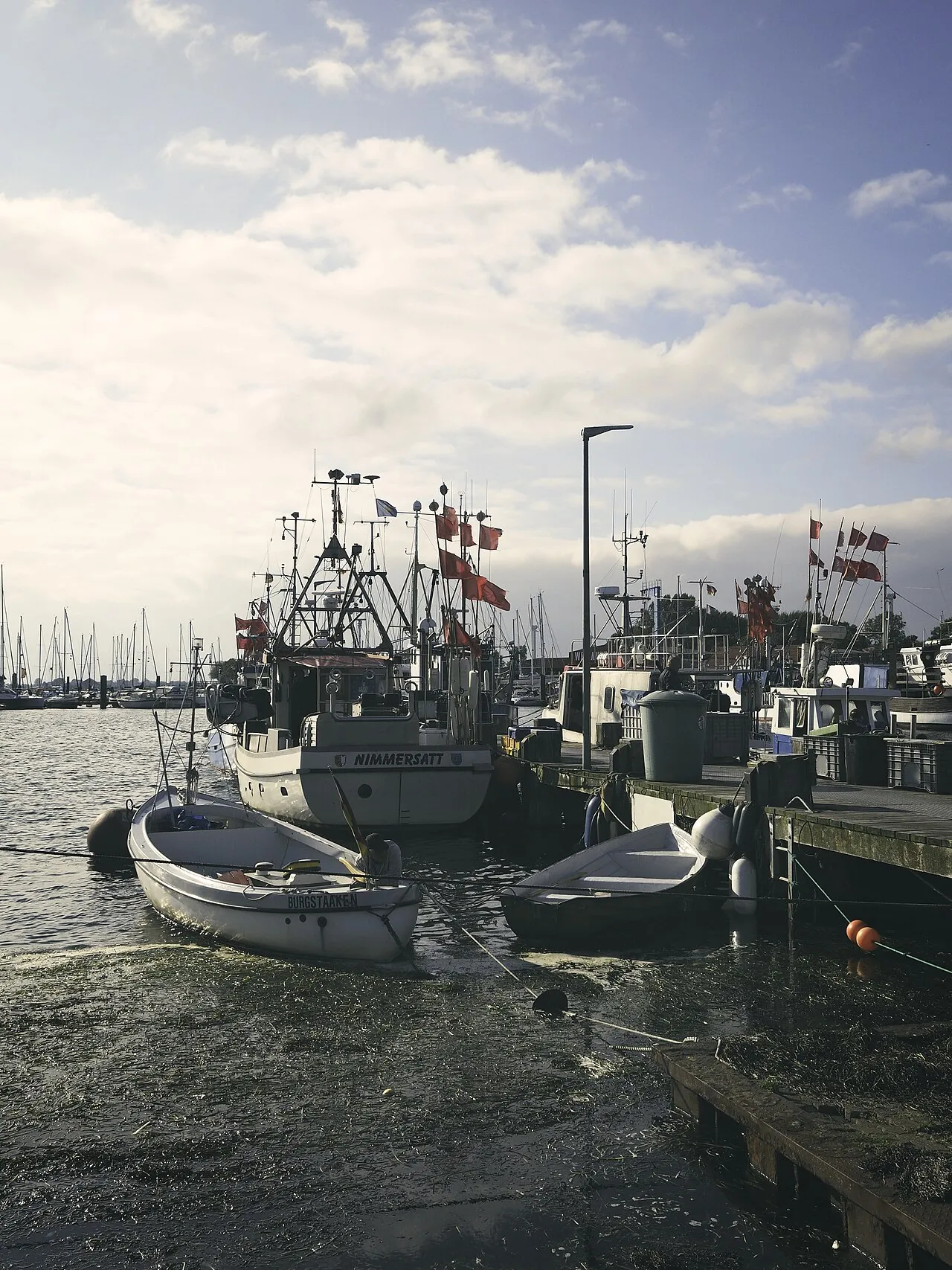 Burgstaaken harbour on Fehmarn, 2017