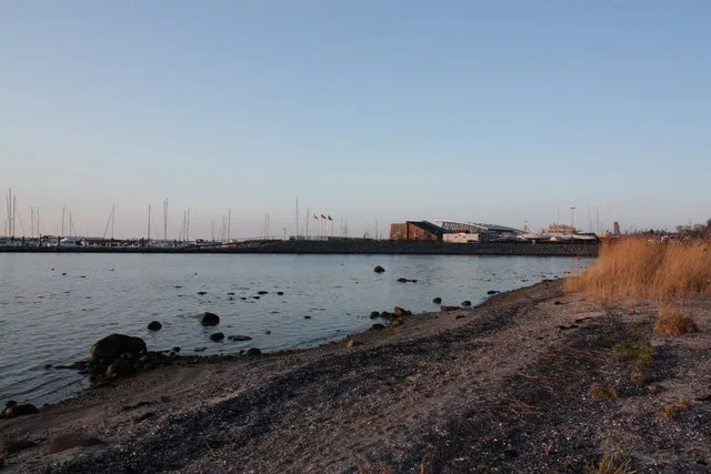 Laboe marina on the Kiel Fjord