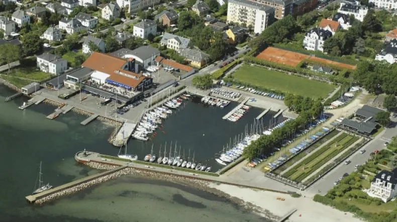 Hellerup harbour and beach park, 2017
