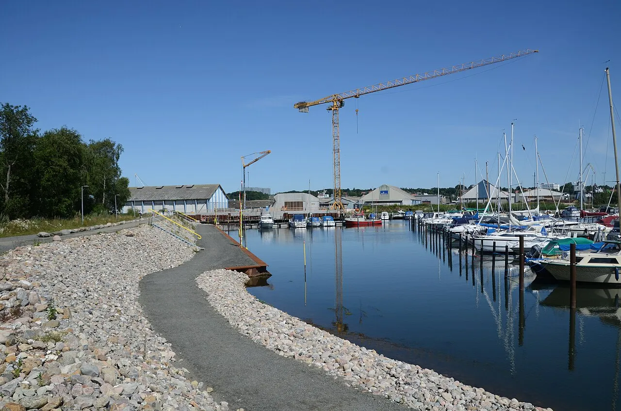 Kolding marina, south harbour