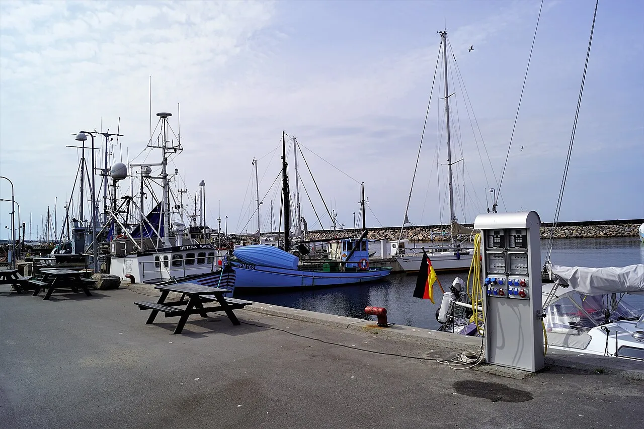 Østerby harbour on Læsø