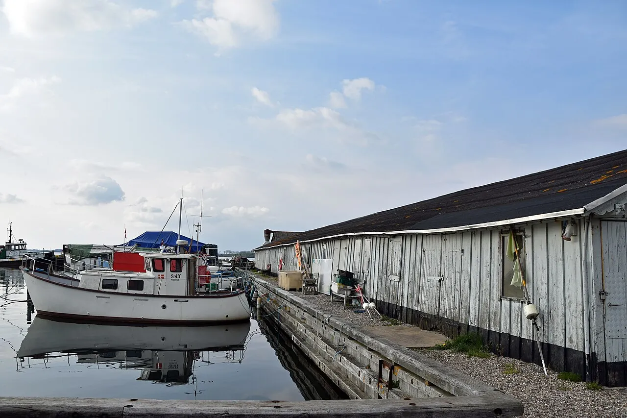 Rudkøbing harbour