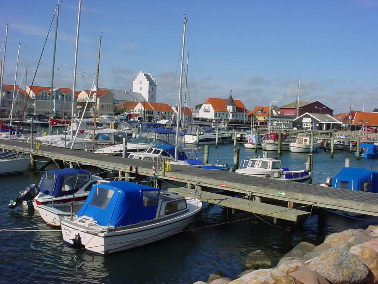 Lystbådehavnen i Sæby