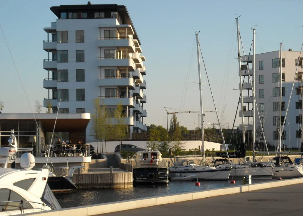 Lystbåde i Tuborg Havn