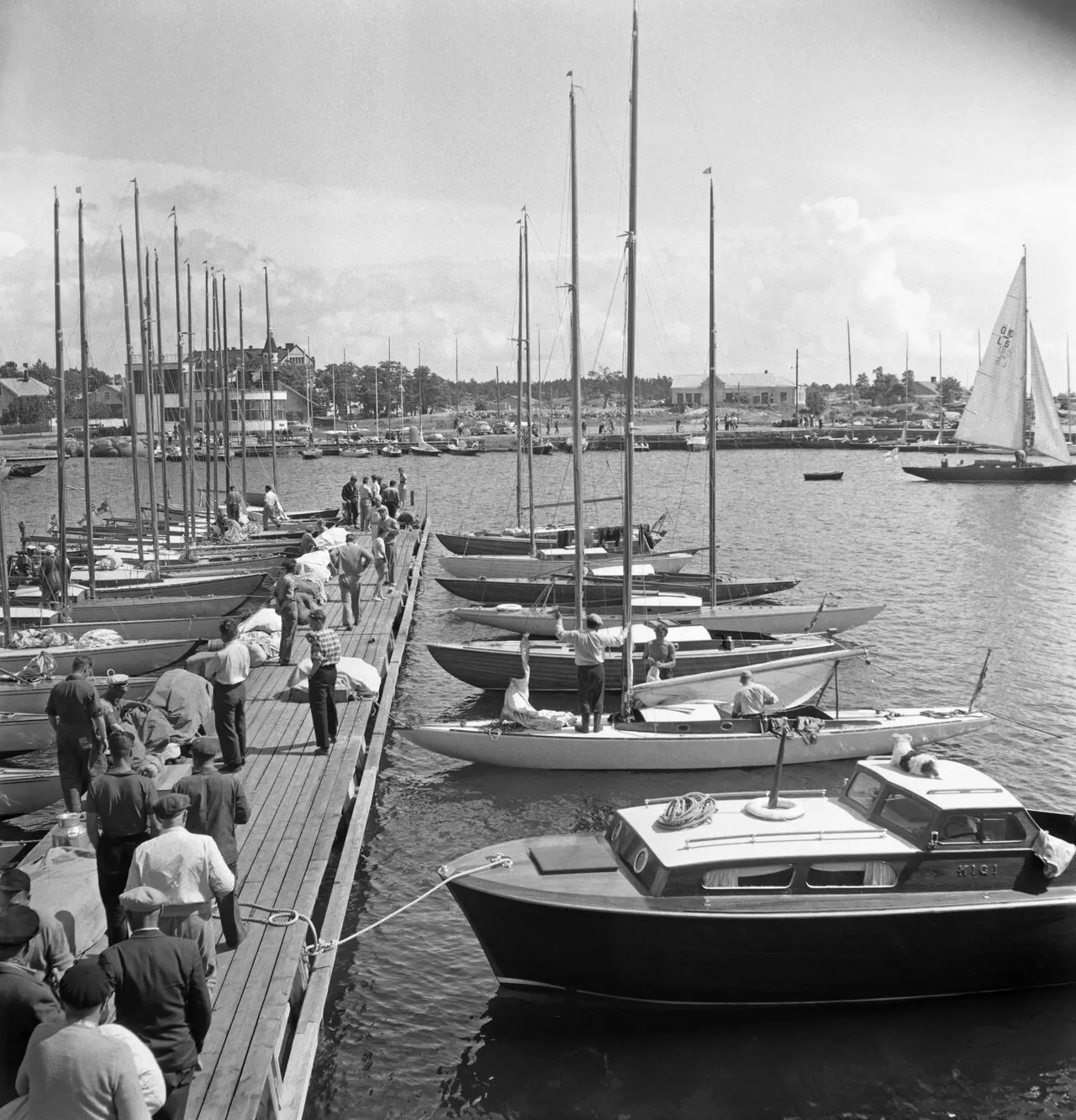 The Hanko Regatta, July 1954