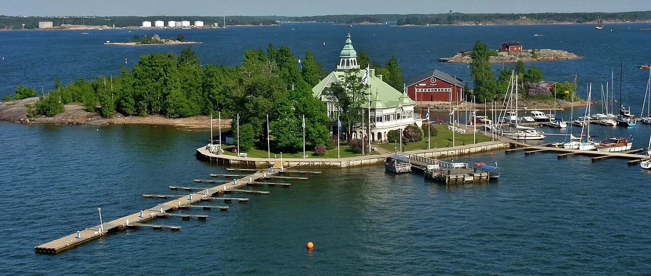 The NJK pavilion on Blekholmen