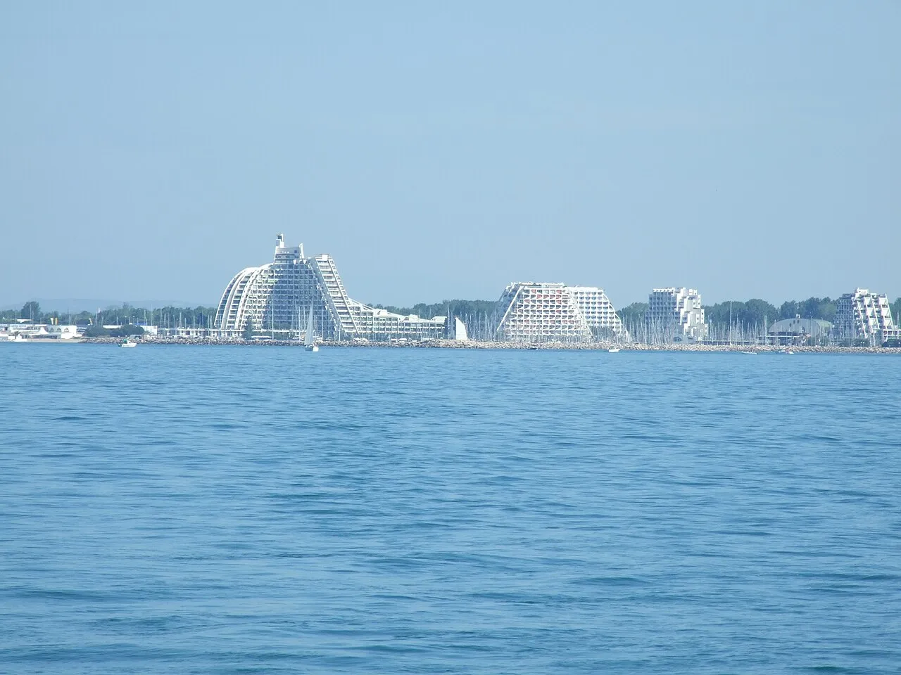 Le port de La Grande Motte