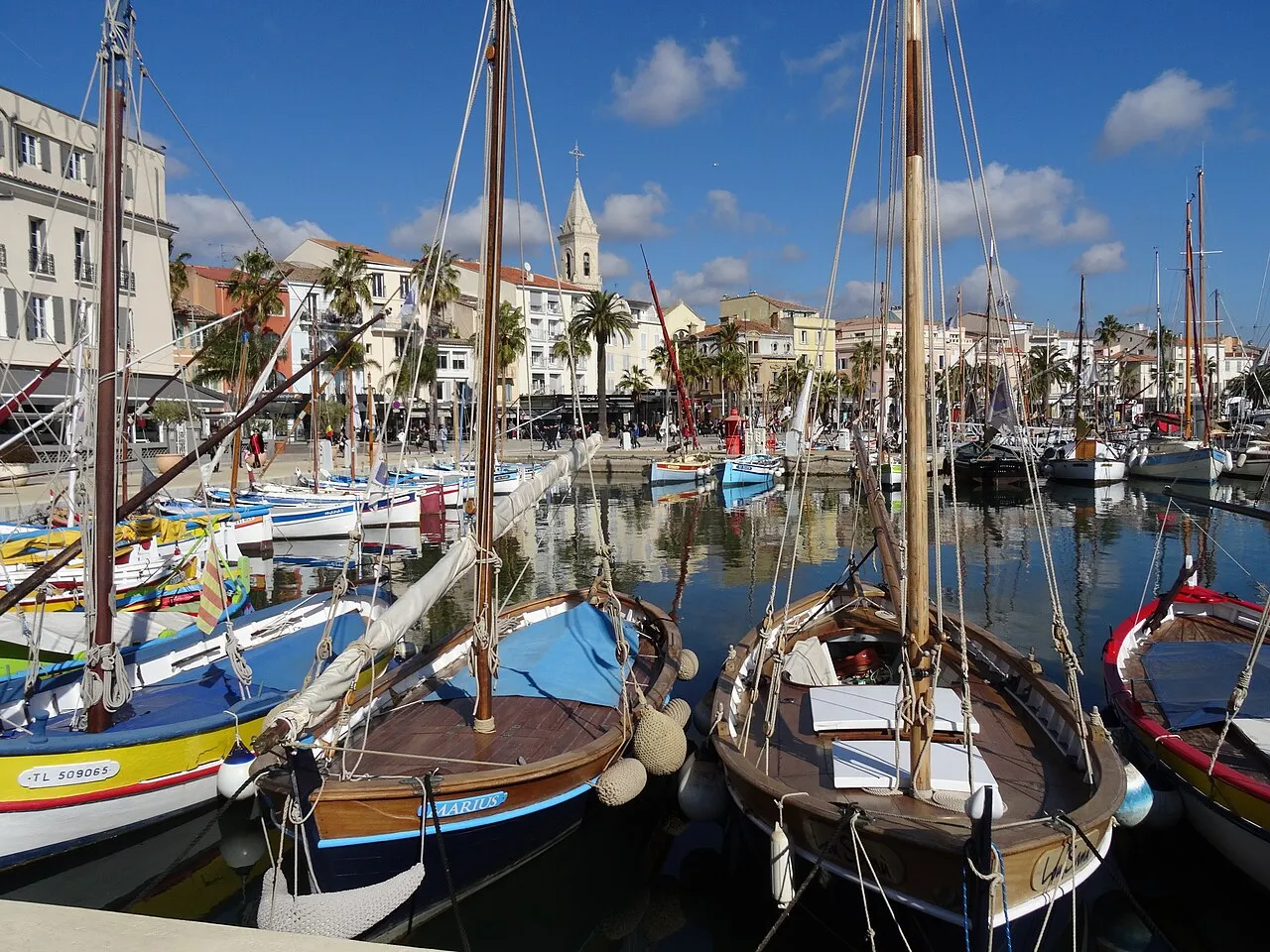 Sanary-sur-Mer harbour