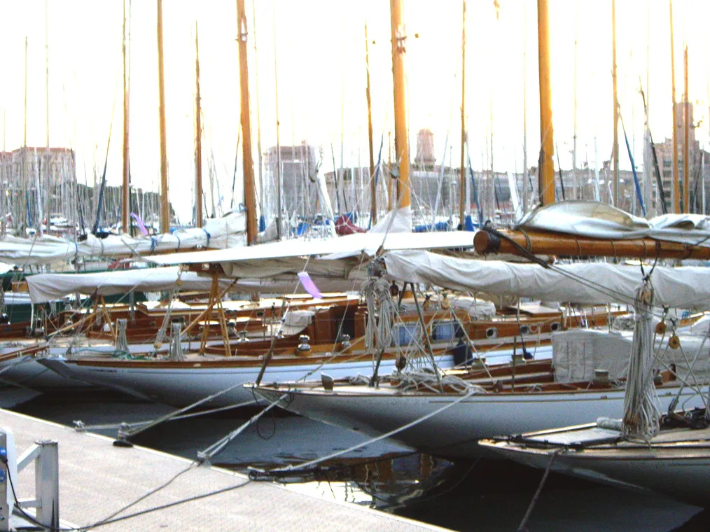 Yachts on the SNM pontoons