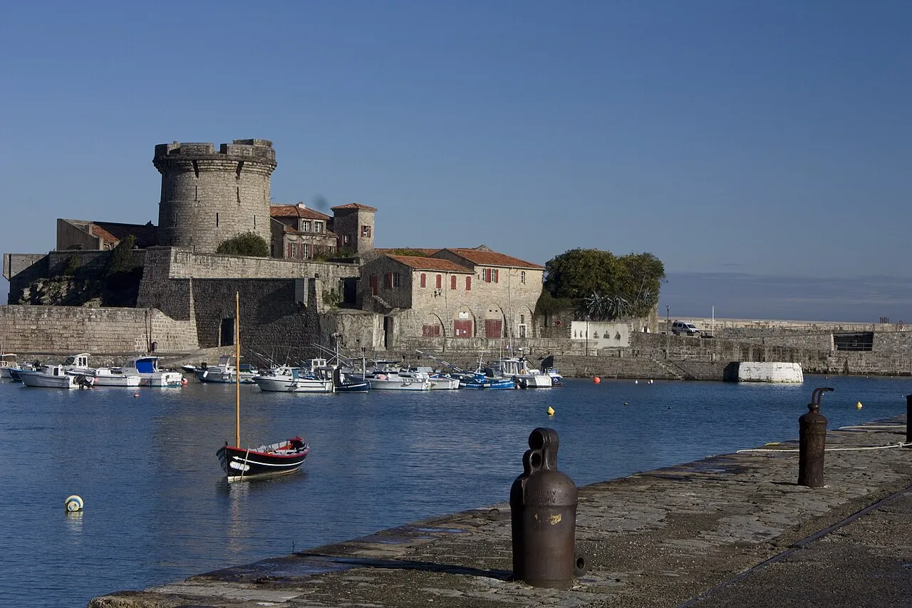 Fort de Socoa, home of the Yacht Club Basque