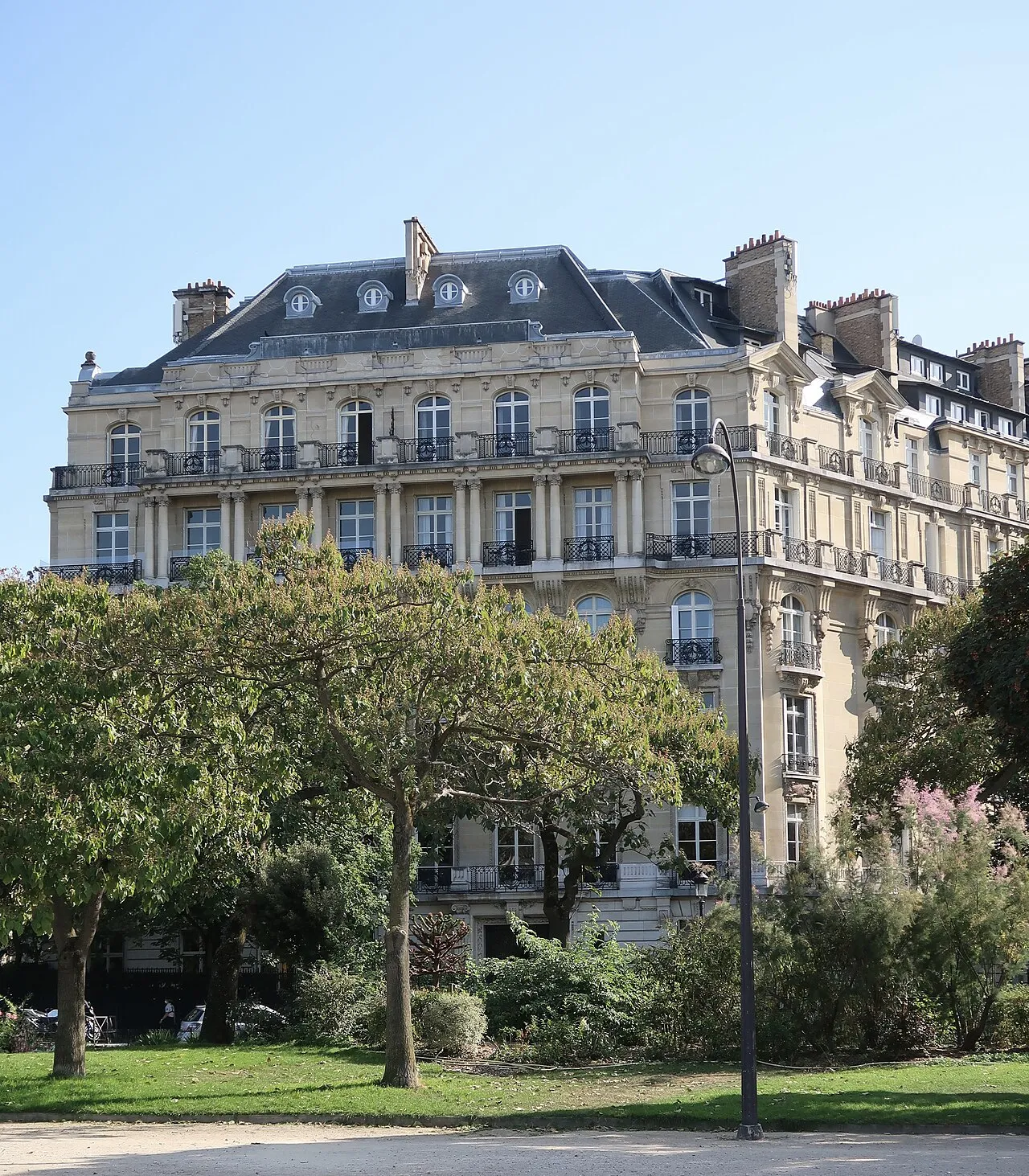 The Yacht Club de France clubhouse at 41 avenue Foch, Paris