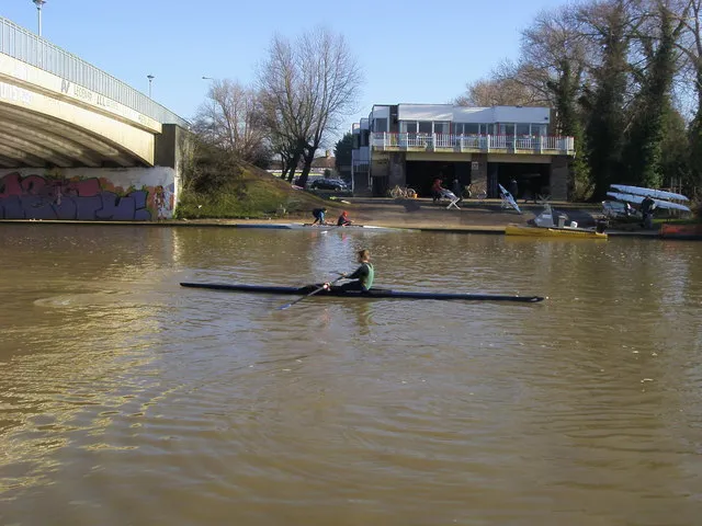 City of Oxford Rowing Club boathouse by Donnington Bridge