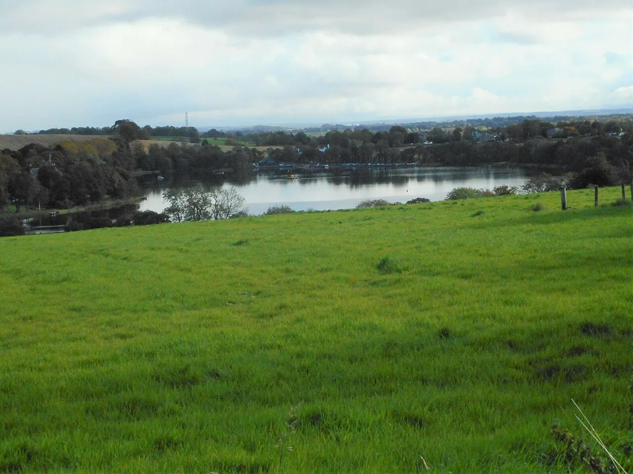 Bardowie Loch, home water of the Clyde Cruising Club Dinghy Section