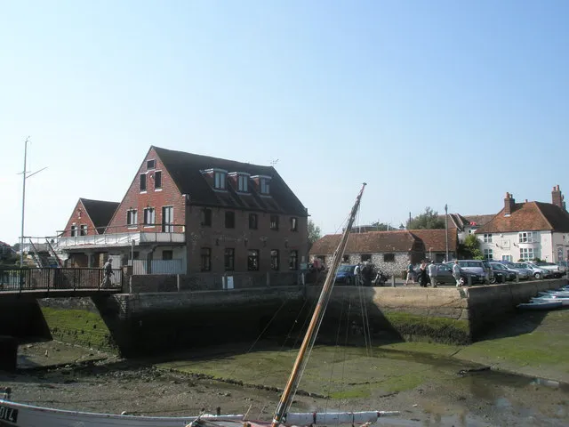 Emsworth Sailing Club seen from the Mill Pond path