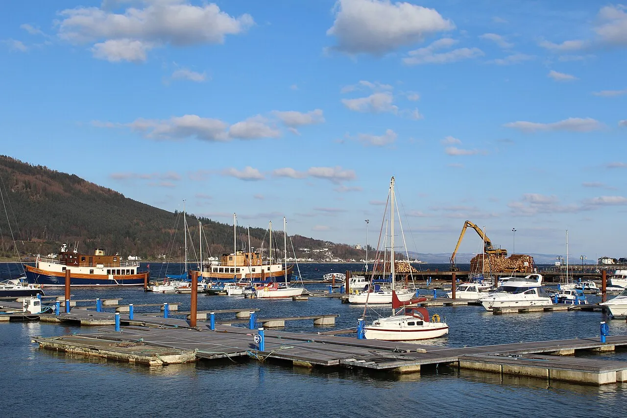 Holy Loch Marina at Sandbank, Cowal