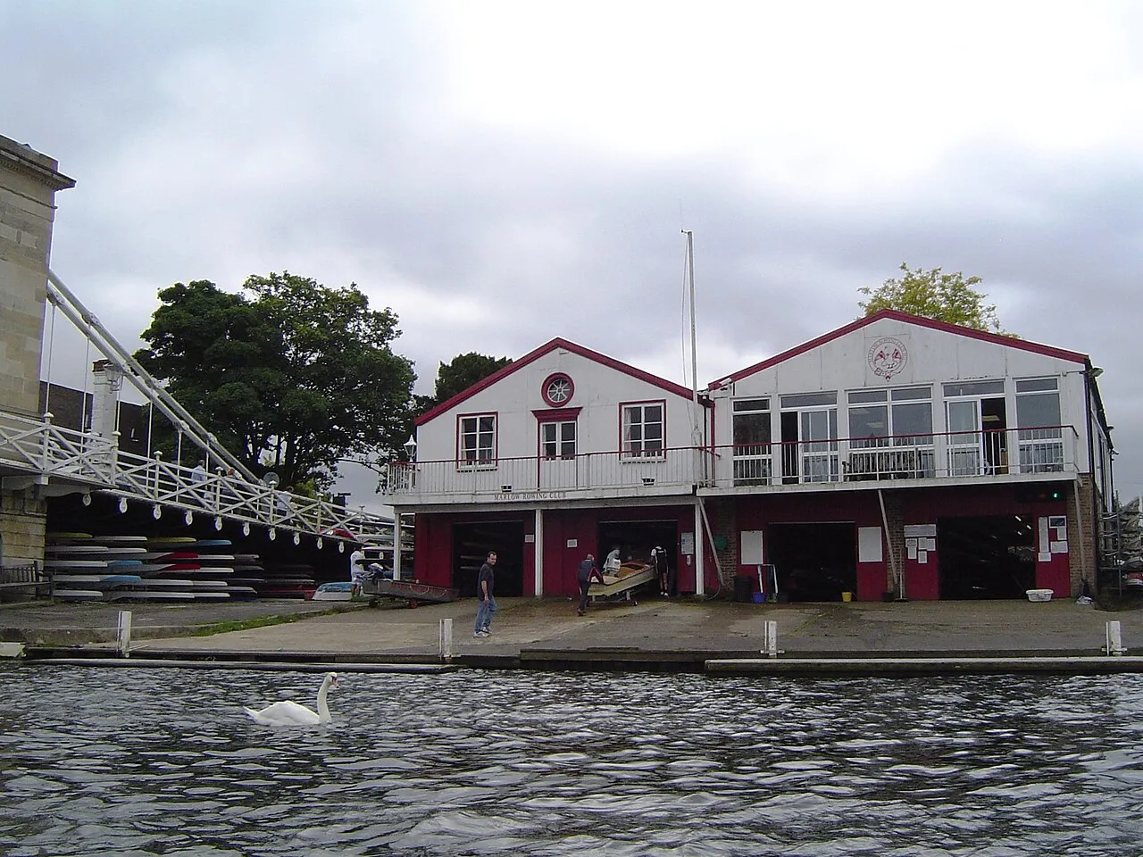 Marlow Rowing Club by Marlow Bridge