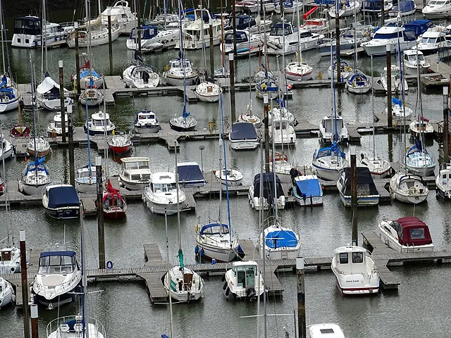 Boats in Neyland Yacht Haven