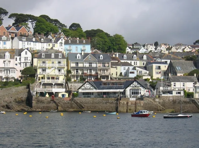 The Royal Fowey Yacht Club on the Fowey waterfront