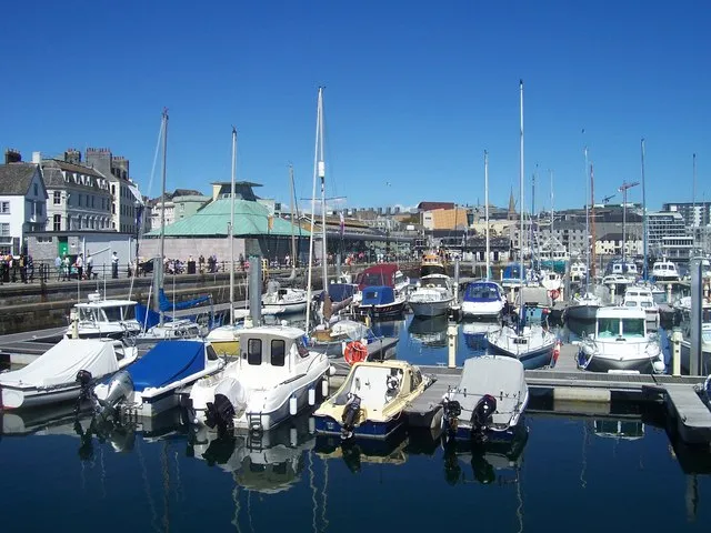 Sutton Harbour in Plymouth