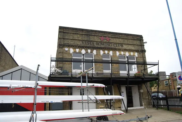 Vesta Rowing Club on Putney Embankment