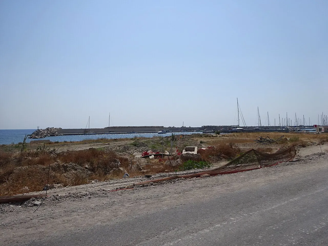 Entrance to Rhodes New Marina from Afstralias Street