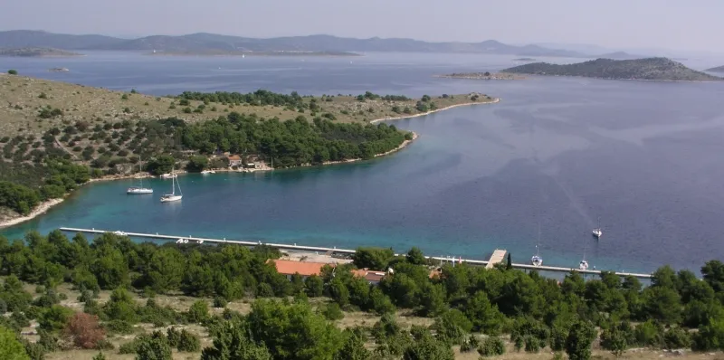 ACI marina Žut in the Kornati