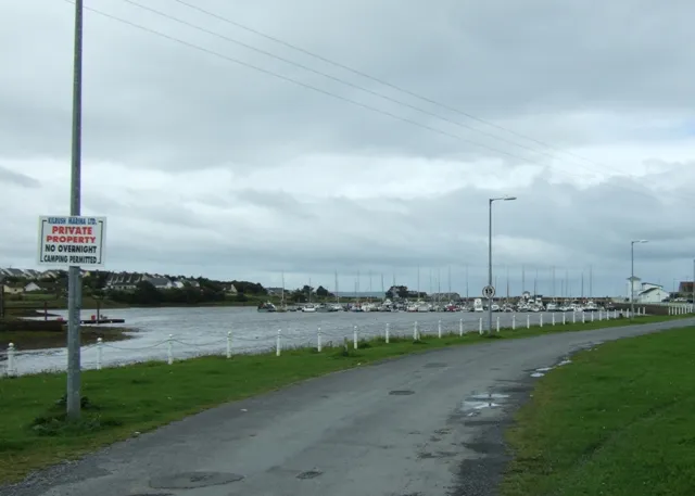 Kilrush Marina seen from Merchant's Quay