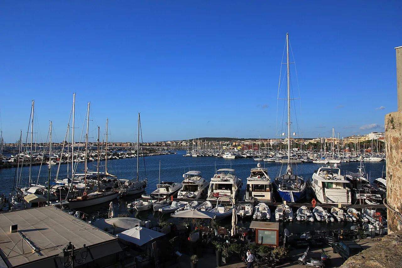 Alghero harbour
