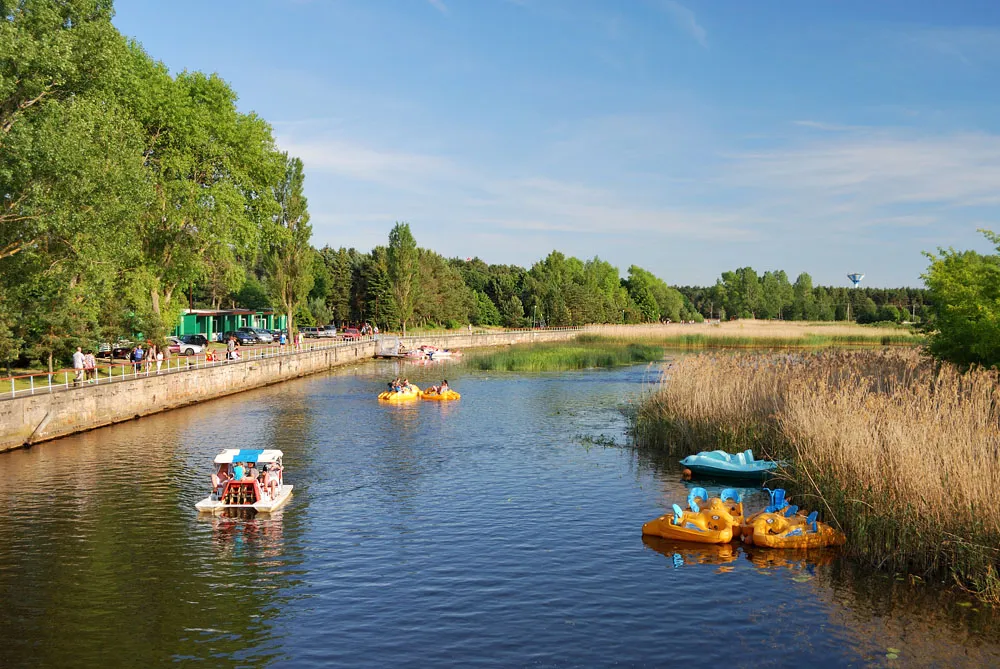 The Šventoji river at Šventoji