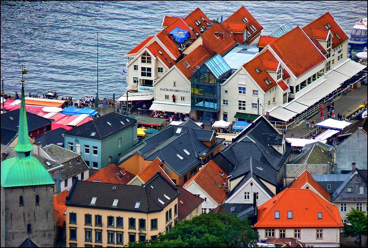 Zachariasbryggen on Vågen, Bergen