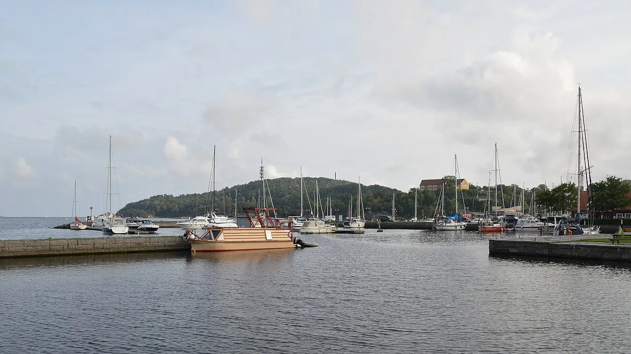 Kristiansand guest harbour, August 2021