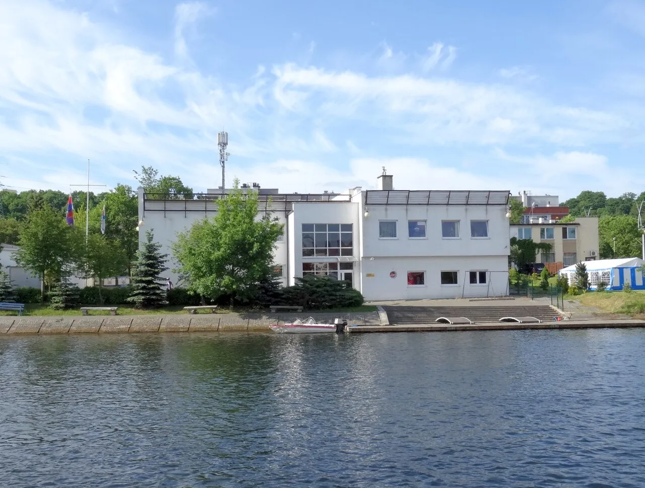 The BTW boathouse on the Brda in Bydgoszcz