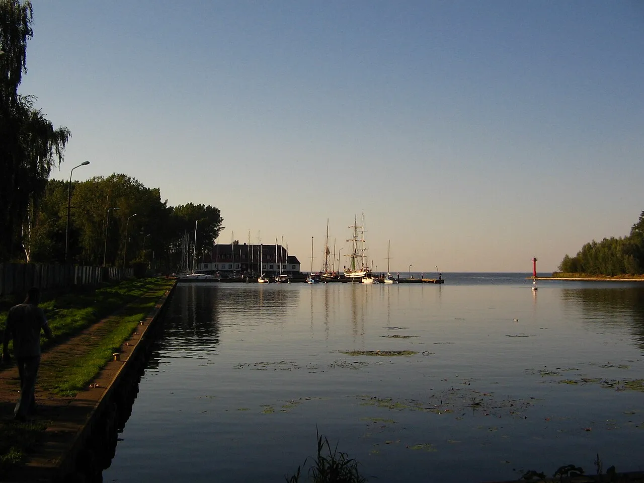 The marina at Trzebież (2006)