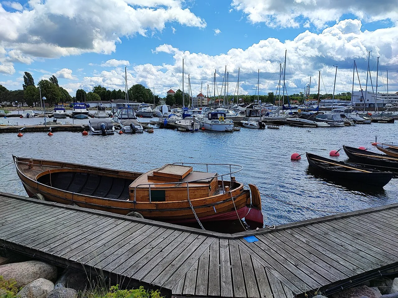 Borgholm harbour (July 2023)