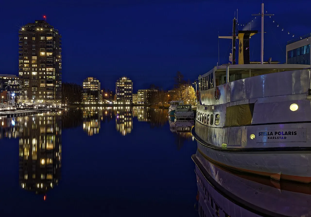 Inre hamn i Karlstad (november 2017)