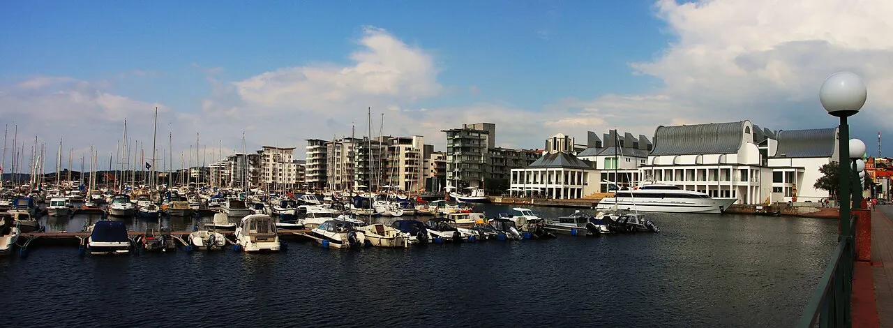 Norra Hamnen i Helsingborg (juli 2021)
