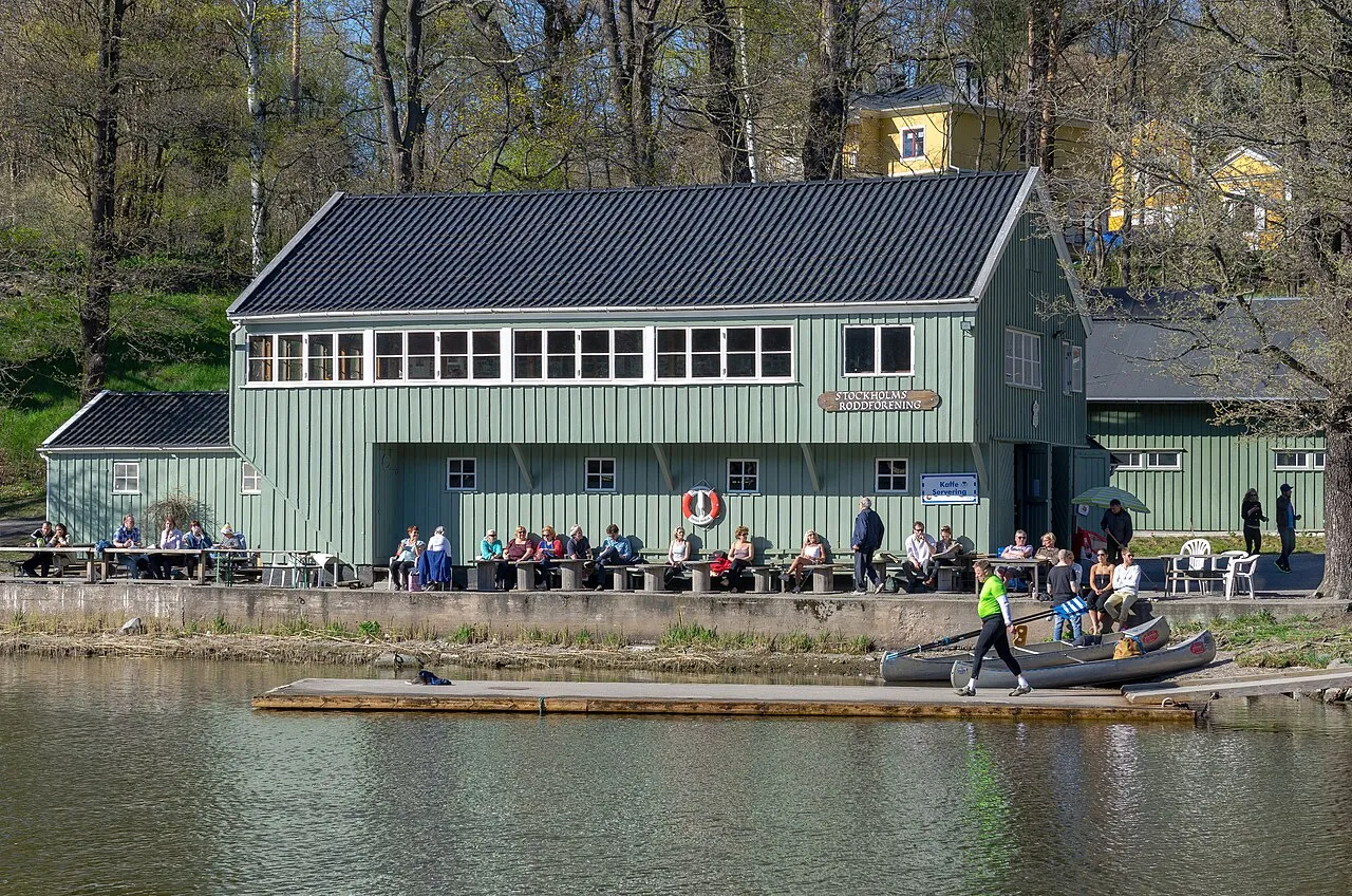 Stockholm Rowing Club boathouse on Djurgården (2012)