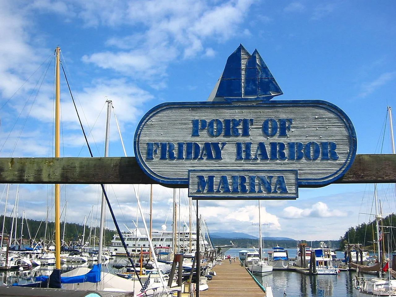 The Port of Friday Harbor marina