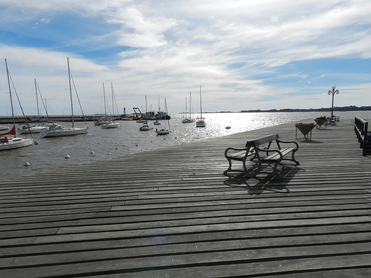 Puerto deportivo de Colonia del Sacramento